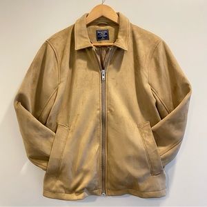Abercrombie & Fitch Suede Trucker Jacket